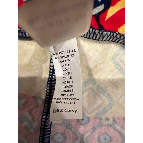 Lularoe XO LEGGINGS - SIZE TC - Picture 4 of 4